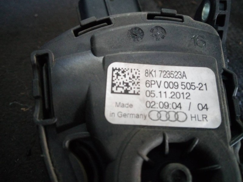 Recambio de pedal acelerador para audi q5 (8r) 2.0 tdi advance quattro (130kw) referencia OEM IAM 8K1723523A 6PV00950521 