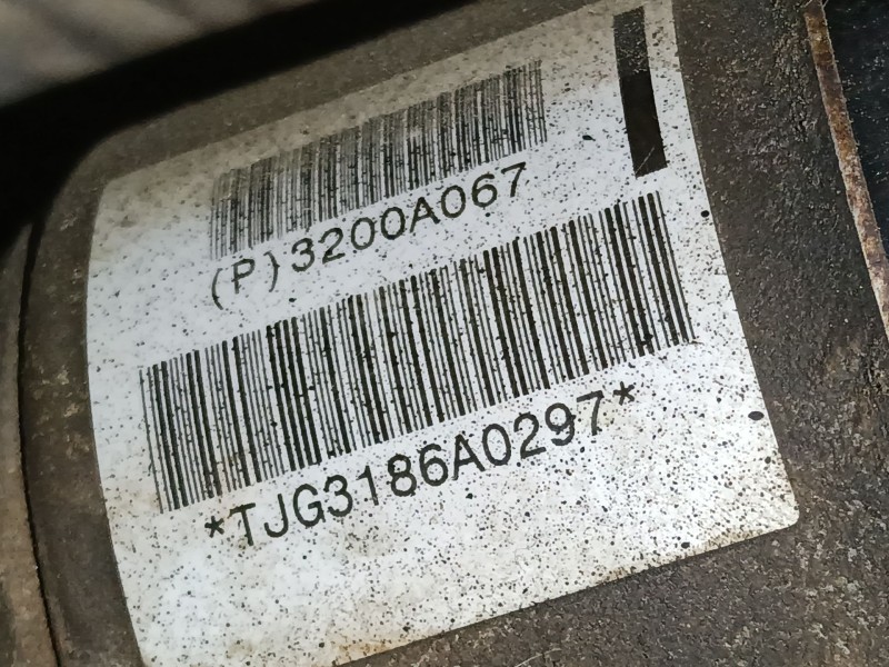 Recambio de transmision central para jeep compass (mk49) 2.0 crd 4x4 referencia OEM IAM (P)320OA067 TJG3186A0297 