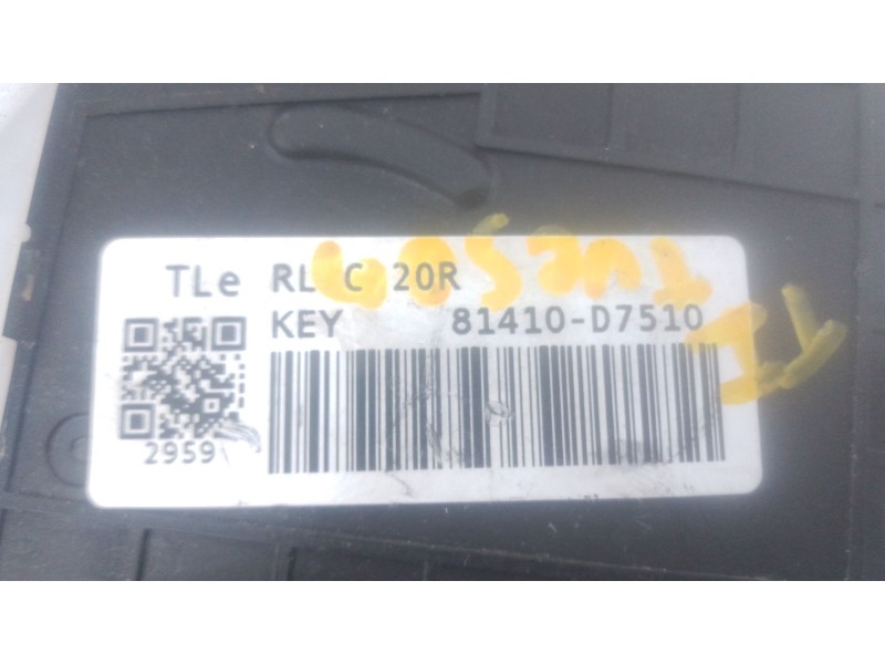 Recambio de cerradura puerta trasera izquierda para hyundai tucson (tl, tle) 1.7 crdi referencia OEM IAM 81410D7510  E2-B5-53-1