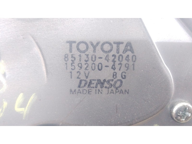 Recambio de motor limpia trasero para toyota rav 4 (a2) 2.0 d-4d executive 4x4 (2003) referencia OEM IAM 8513042040 1592004791 