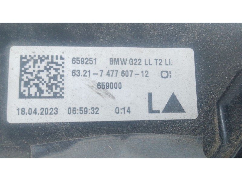 Recambio de piloto trasero izquierdo porton para bmw 4 gran coupe (g26) 420 d mild-hybrid referencia OEM IAM   