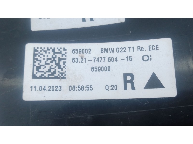 Recambio de piloto trasero derecho para bmw 4 gran coupe (g26) 420 d mild-hybrid referencia OEM IAM   
