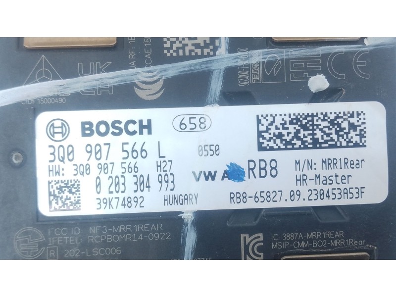 Recambio de modulo electronico para audi q3 sportback (f3n) 45 tfsi e referencia OEM IAM   