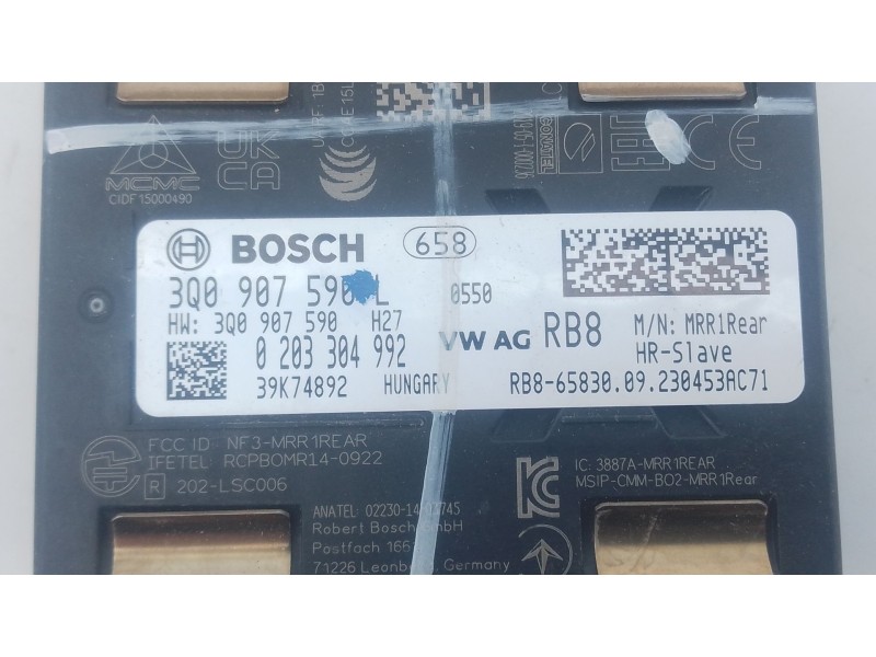 Recambio de modulo electronico para audi q3 sportback (f3n) 45 tfsi e referencia OEM IAM   