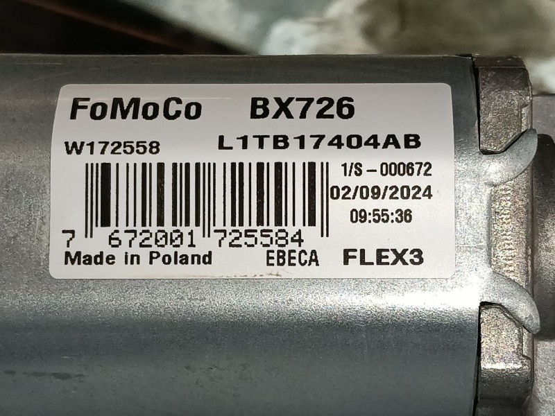 Recambio de motor limpia trasero para ford puma (j2k, cf7) 1.0 ecoboost mhev referencia OEM IAM   