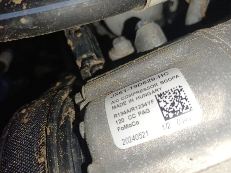 Recambio de compresor aire acondicionado para ford puma (j2k, cf7) 1.0 ecoboost mhev referencia OEM IAM   