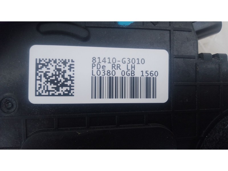 Recambio de cerradura puerta trasera izquierda para hyundai i30 (pde, pd, pden) 1.0 t-gdi referencia OEM IAM   