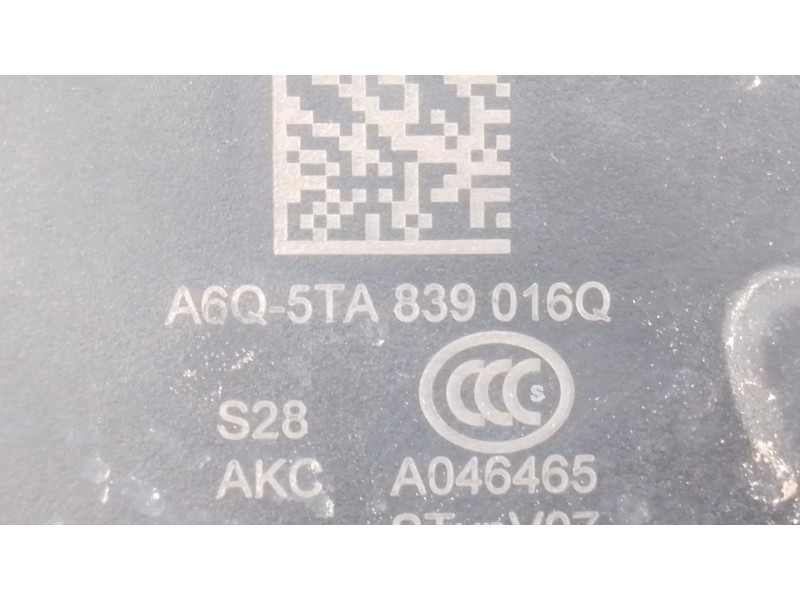 Recambio de cerradura puerta trasera derecha para audi a1 sportback (gba) 30 tfsi referencia OEM IAM   