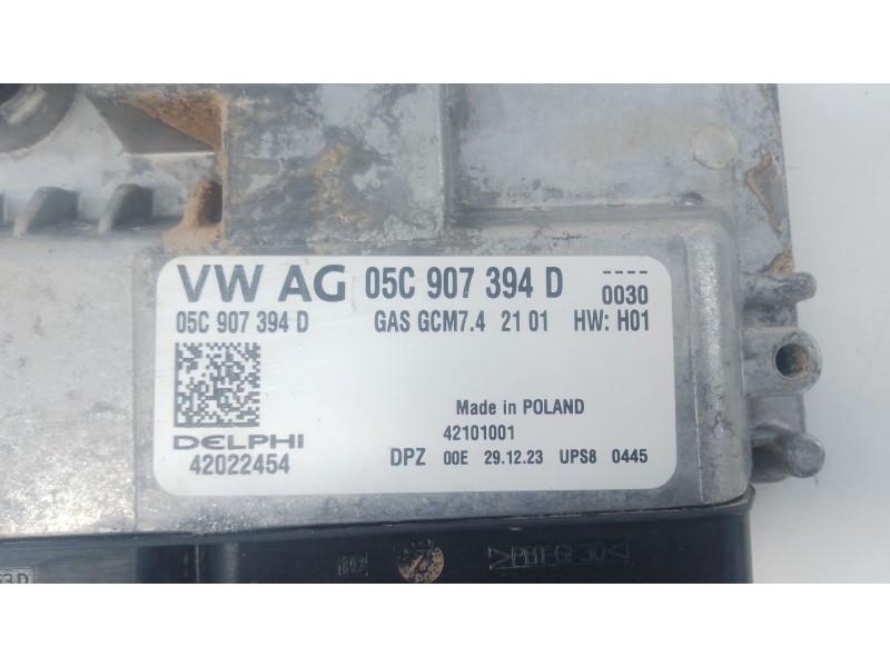 Recambio de centralita motor uce para skoda kamiq (nw4) 1.0 tsi referencia OEM IAM 05C907394D 42022454 