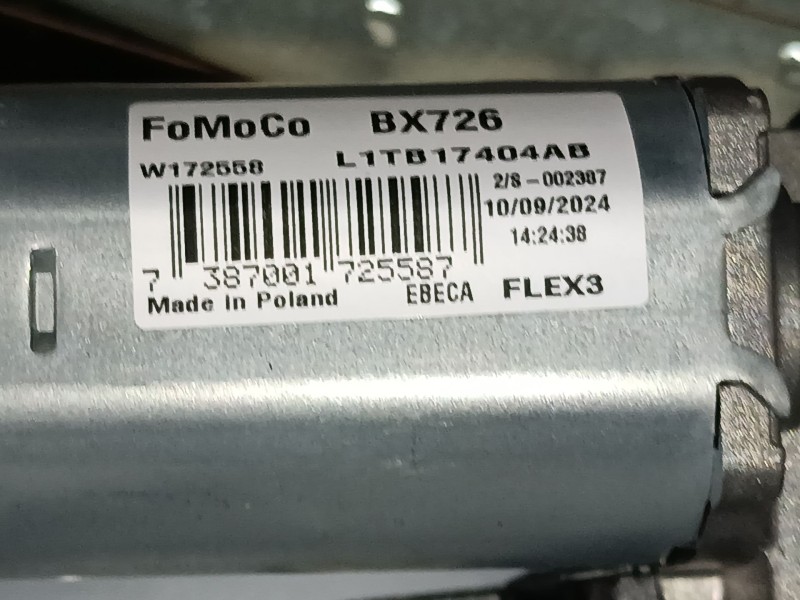 Recambio de motor limpia trasero para ford puma (j2k, cf7) 1.0 ecoboost mhev referencia OEM IAM L1TB17404AB  