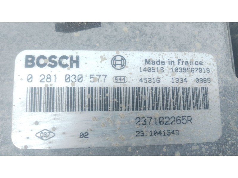 Recambio de centralita motor uce para renault master iii caja/chasis (ev, hv, uv) 2.3 dci 125 fwd (ev0c, ev0d, ev0j, hv0c, hv0d,