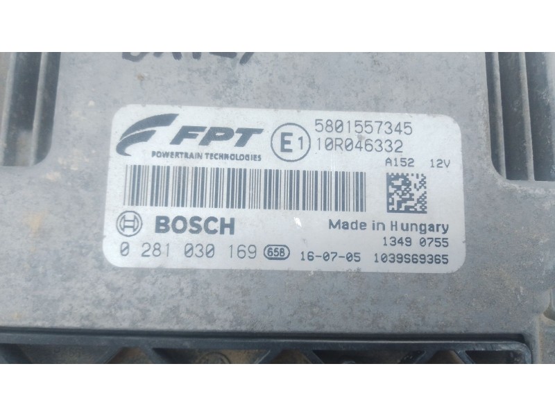 Recambio de centralita motor uce para iveco daily vi caja/chasis 33s13, 35s13, 35c13 referencia OEM IAM 5801557345 0281030169 