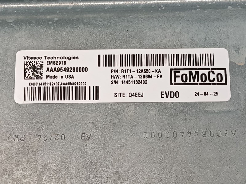 Recambio de centralita motor uce para ford puma (j2k, cf7) 1.0 ecoboost mhev referencia OEM IAM   