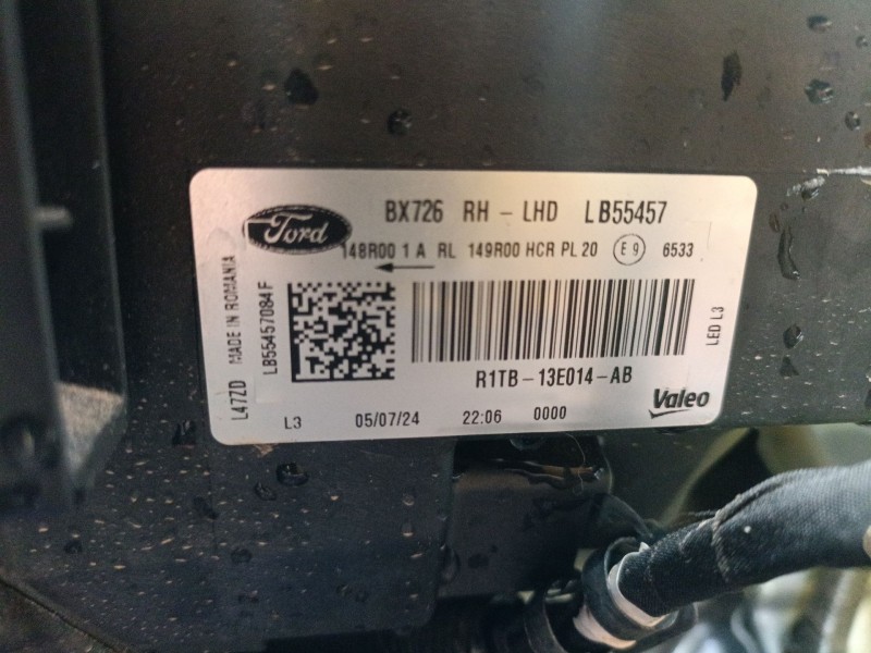 Recambio de faro derecho xenon para ford puma (j2k, cf7) 1.0 ecoboost mhev referencia OEM IAM   