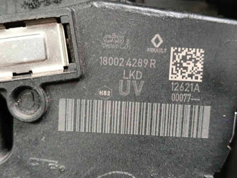 Recambio de pedal acelerador para renault trafic iii autobús (jg_) 2.0 dci 150 (jgmu) referencia OEM IAM 180024289R  