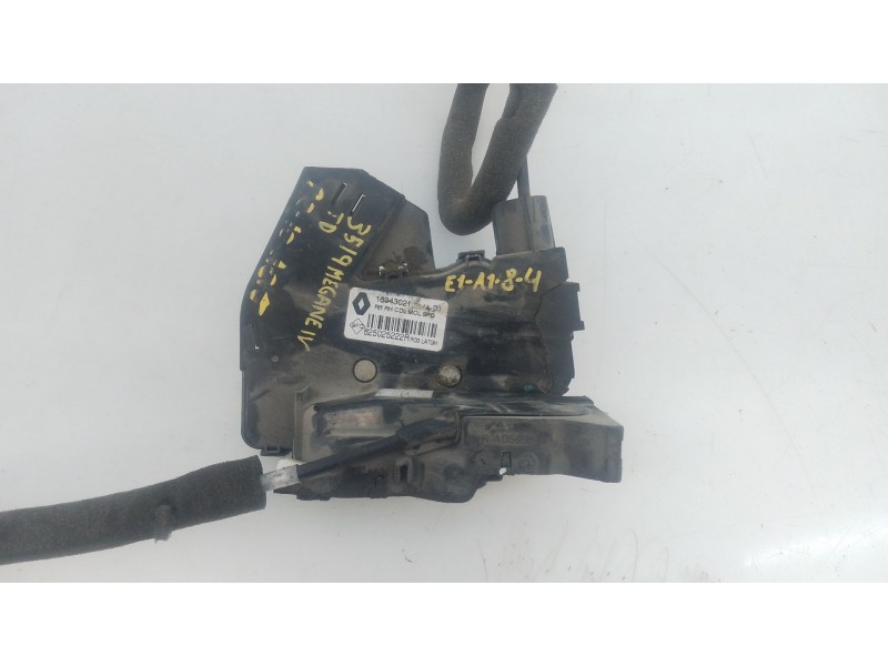 Recambio de cerradura puerta trasera derecha para renault megane iv berlina 5p zen referencia OEM IAM 825025222R  