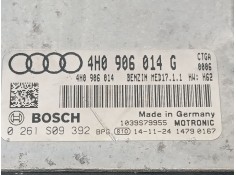 Recambio de centralita motor uce para audi a8 d4 (4h2, 4h8, 4hc, 4hl) 4.0 tfsi quattro referencia OEM IAM 4H0906014G 0261S09392  2