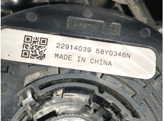 Recambio de anillo airbag para opel astra j (p10) 1.6 cdti (68) referencia OEM IAM    2