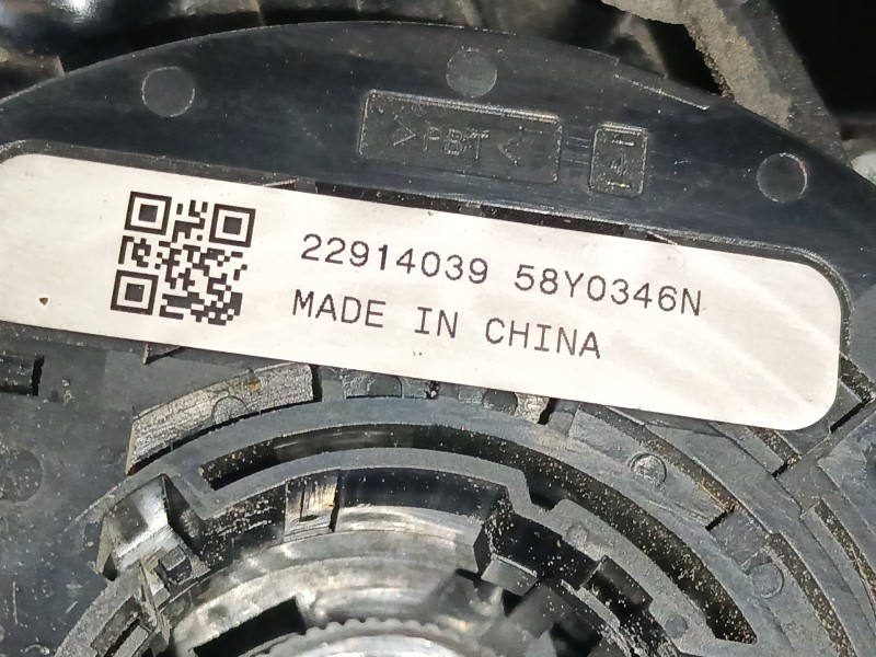 Recambio de anillo airbag para opel astra j (p10) 1.6 cdti (68) referencia OEM IAM   