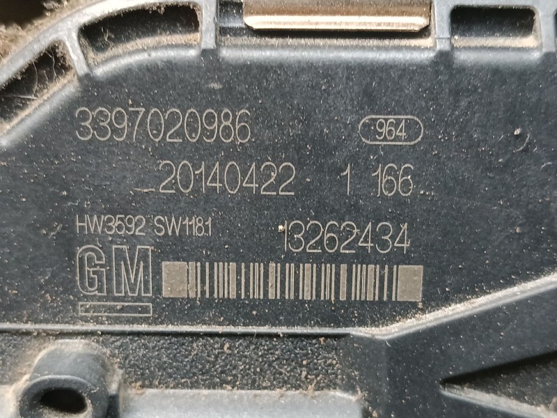 Recambio de motor limpia delantero para opel astra j (p10) 1.6 cdti (68) referencia OEM IAM 13262434  
