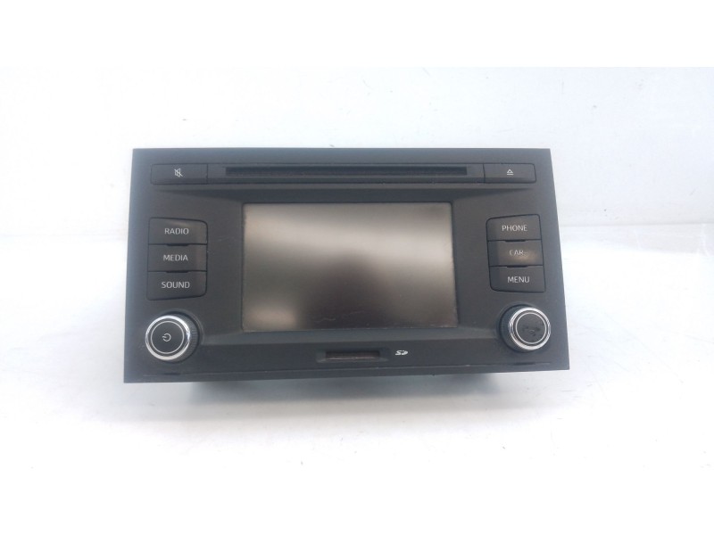 Recambio de sistema audio / radio cd para seat leon (5f1) 1.2 tsi referencia OEM IAM   
