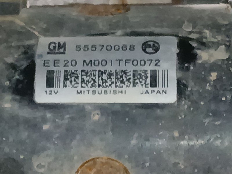 Recambio de motor arranque para opel astra j (p10) 1.6 cdti (68) referencia OEM IAM 55570068  