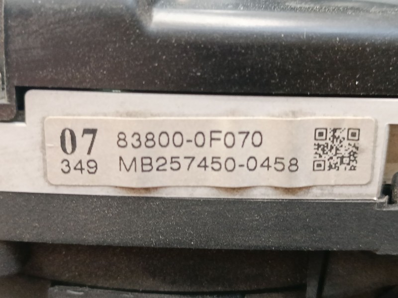 Recambio de cuadro instrumentos para toyota verso (_r2_) 2.0 d-4d (aur20_) referencia OEM IAM   
