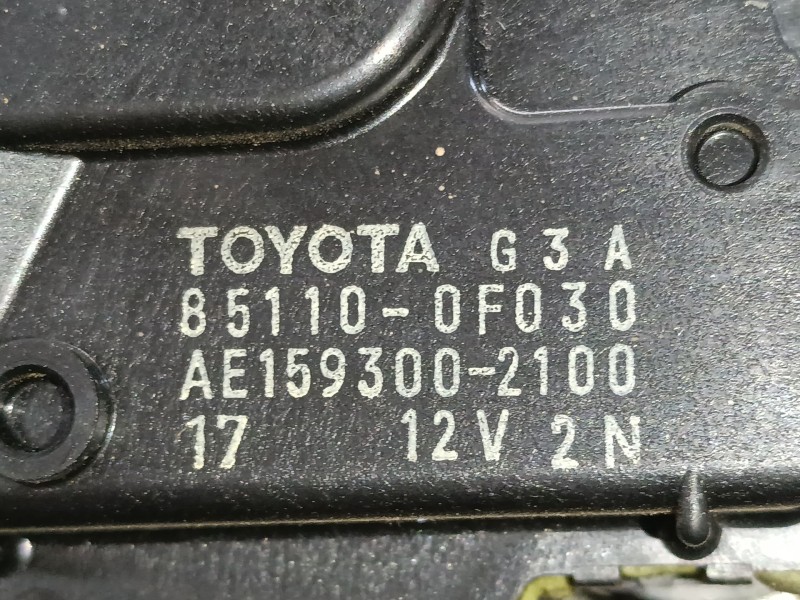 Recambio de motor limpia delantero para toyota verso (_r2_) 2.0 d-4d (aur20_) referencia OEM IAM 851100F030 AE1593002100 