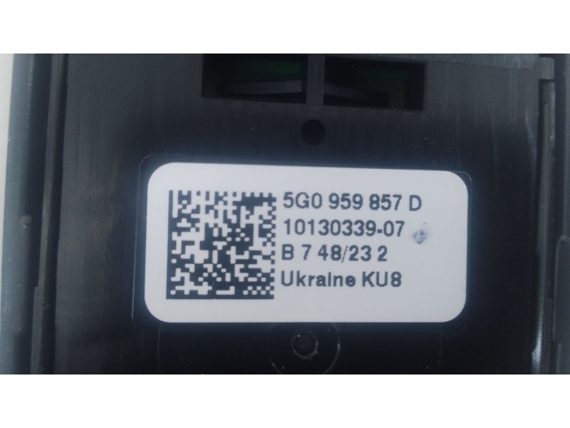 Recambio de mando elevalunas delantero izquierdo para skoda karoq (nu7, nd7) 1.5 tsi referencia OEM IAM   