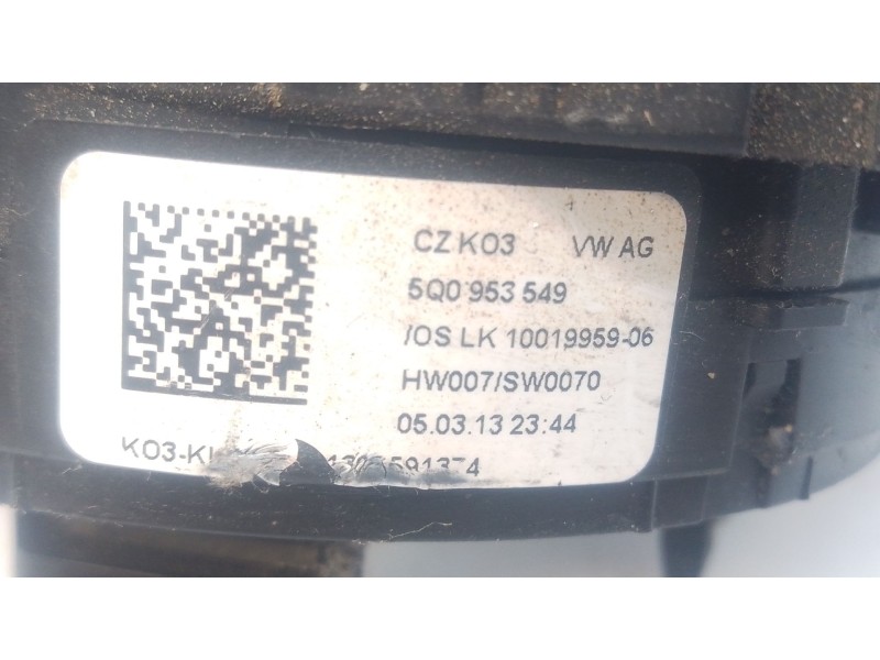 Recambio de anillo airbag para seat leon (5f1) 1.2 tsi referencia OEM IAM 5Q0953549  