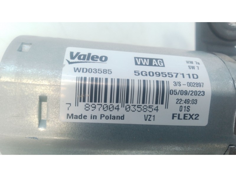 Recambio de motor limpia trasero para skoda fabia iv (pj3) 1.0 tsi referencia OEM IAM 5G0955711D  