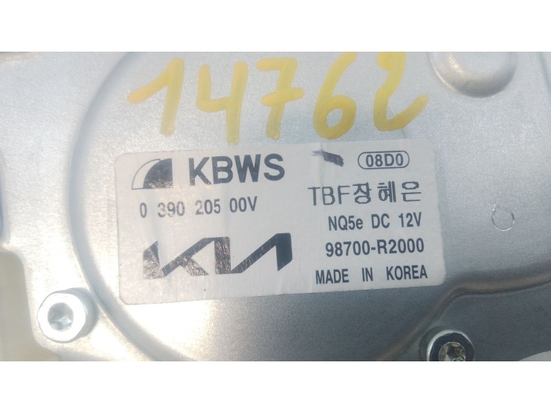 Recambio de motor limpia trasero para kia sportage v (nq5) 1.6 t-gdi referencia OEM IAM 98700R2000  
