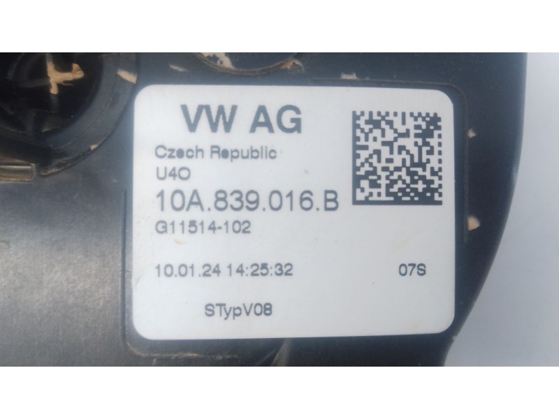 Recambio de cerradura puerta trasera derecha para volkswagen t-cross (c11, d31) 1.0 tsi referencia OEM IAM   
