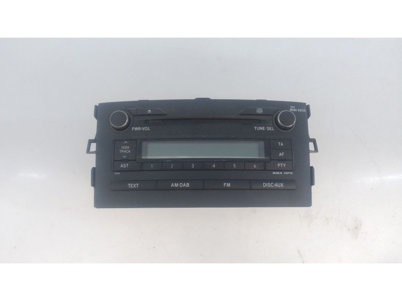 Recambio de sistema audio / radio cd para toyota auris active referencia OEM IAM   