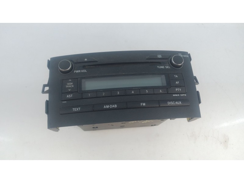 Recambio de sistema audio / radio cd para toyota auris active referencia OEM IAM   