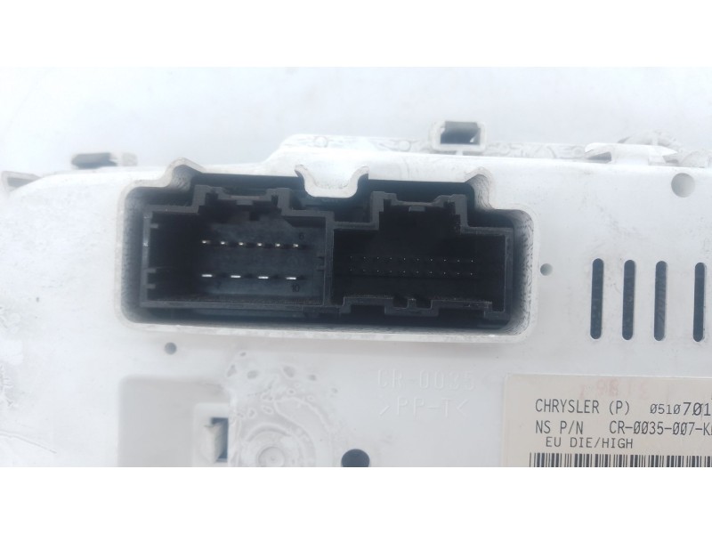 Recambio de cuadro instrumentos para jeep compass (mk49) 2.0 crd 4x4 referencia OEM IAM 05107018AE  