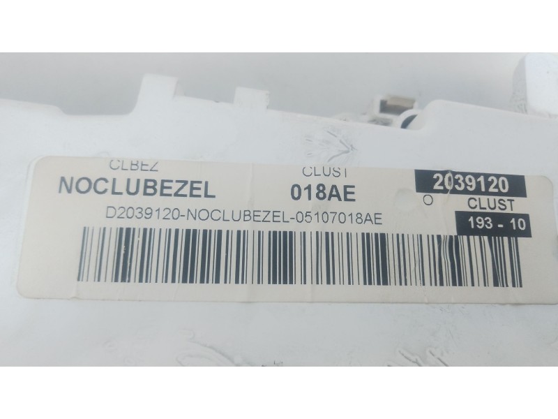Recambio de cuadro instrumentos para jeep compass (mk49) 2.0 crd 4x4 referencia OEM IAM 05107018AE  