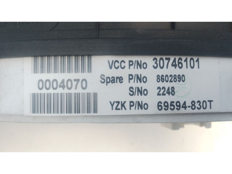 Recambio de cuadro instrumentos para volvo xc90 i (275) d5 awd referencia OEM IAM 69594830T 30746101 