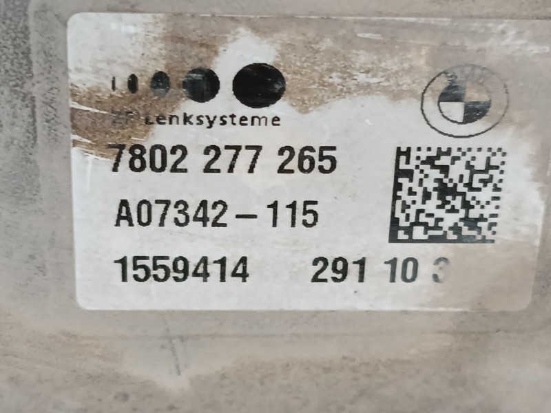 Recambio de cremallera direccion para bmw 1 (e81) 116 d referencia OEM IAM 7802277265  