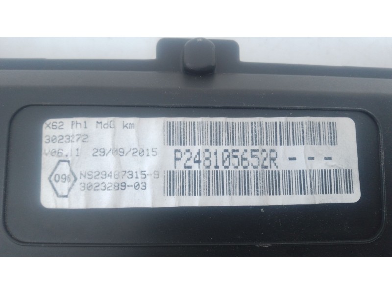 Recambio de cuadro instrumentos para renault master iii caja/chasis (ev, hv, uv) 2.3 dci 125 fwd (ev0c, ev0d, ev0j, hv0c, hv0d, 