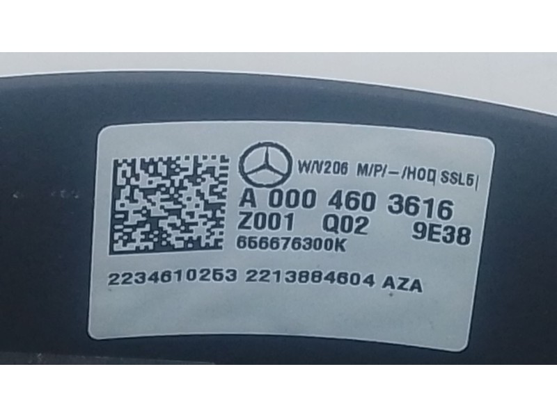 Recambio de volante para mercedes-benz clase c (w206) c 220 d (206.016, 206.004) referencia OEM IAM   