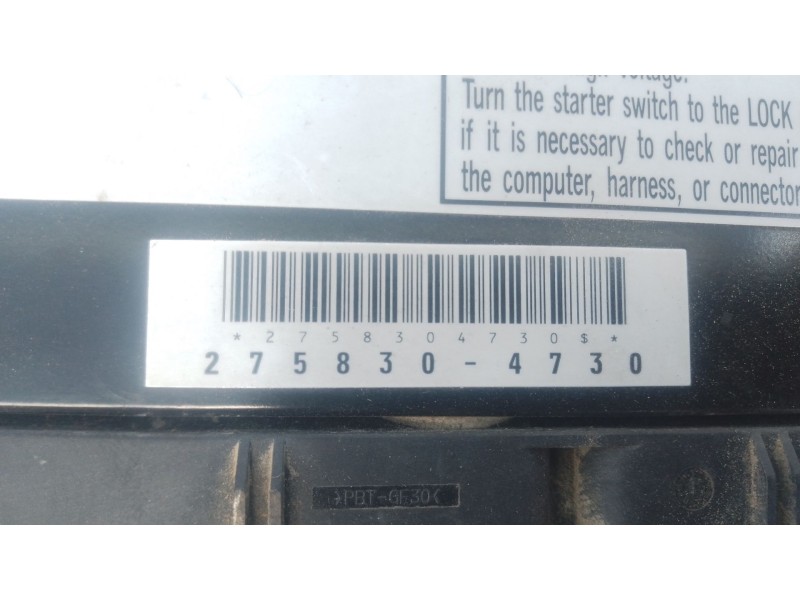 Recambio de centralita motor uce para nissan pathfinder iii (r51) 2.5 dci 4wd referencia OEM IAM 23710EC05B MB2758004733 