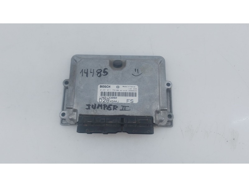 Recambio de centralita motor uce para citroën jumper ii furgoneta (244) 2.8 hdi referencia OEM IAM 1345133080 0281011756 