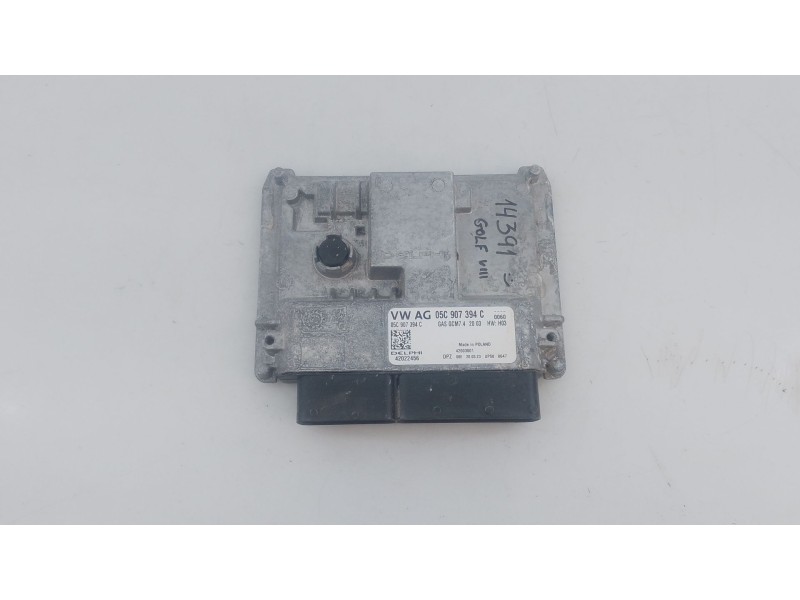 Recambio de centralita motor uce para volkswagen golf viii (cd1, da1) 1.0 tsi referencia OEM IAM 05C907394C 42022456 