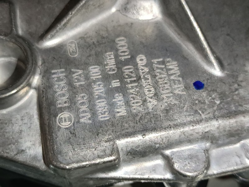 Recambio de motor limpia trasero para volvo xc40 (536) b3 mild-hybrid referencia OEM IAM   