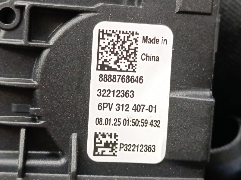 Recambio de pedal acelerador para volvo xc40 (536) b3 mild-hybrid referencia OEM IAM 8888768646 32212363 