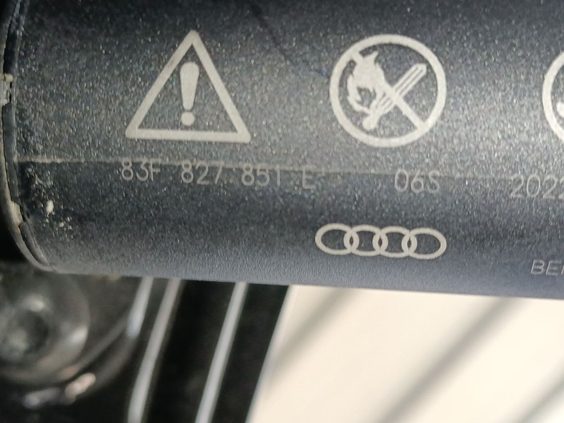 Recambio de amortiguador trasero izquierdo porton para audi q3 sportback (f3n) 35 tdi referencia OEM IAM 83F827851E  