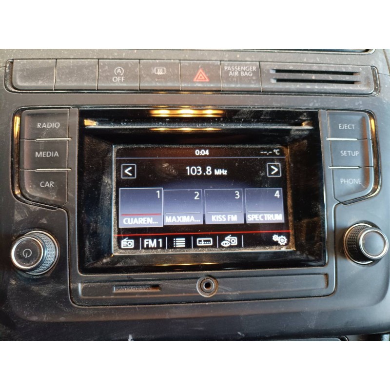 Recambio de sistema audio / radio cd para volkswagen polo (6c1) comfortline referencia OEM IAM   