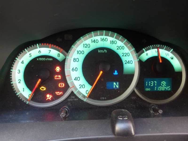 toyota corolla verso (r1) del año 2008