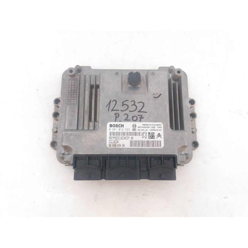 Recambio de centralita motor uce para peugeot 207 confort referencia OEM IAM 9664843480 0281012523 